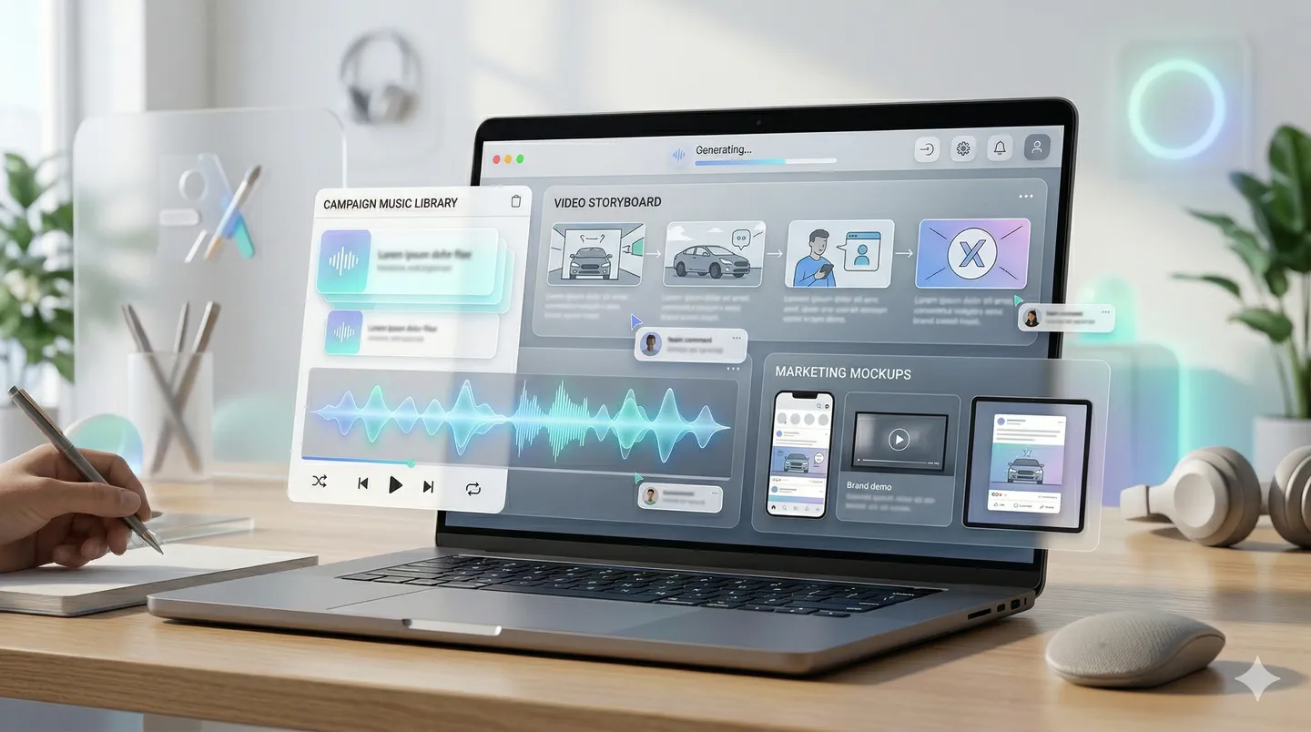 Commercially usable AI song workflow
