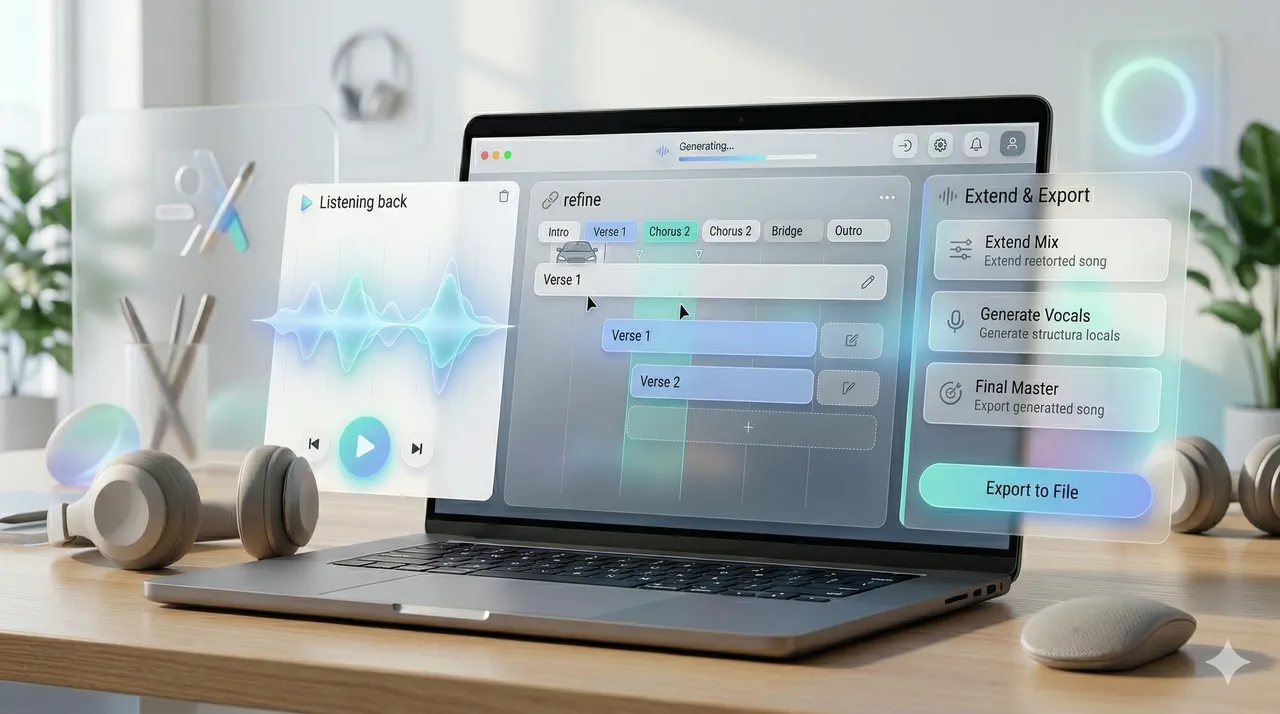 Choose full song or instrumental direction
